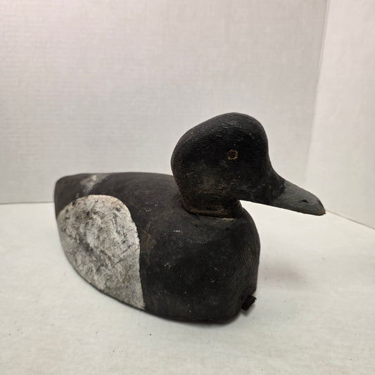 Primitive Folk Art Wooden Duck Decoy