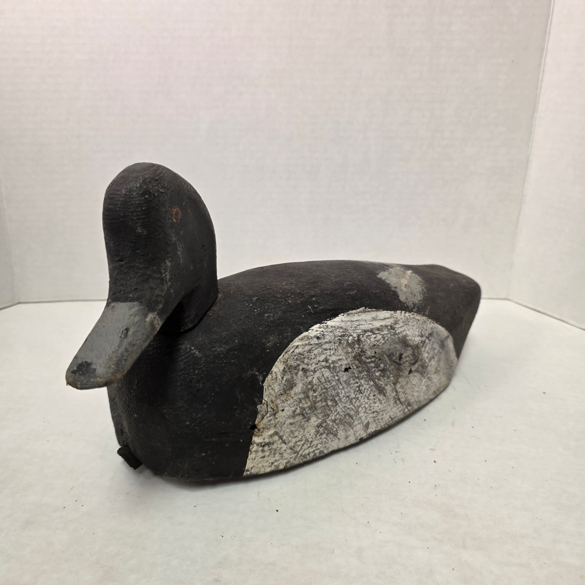 Primitive Folk Art Wooden Duck Decoy