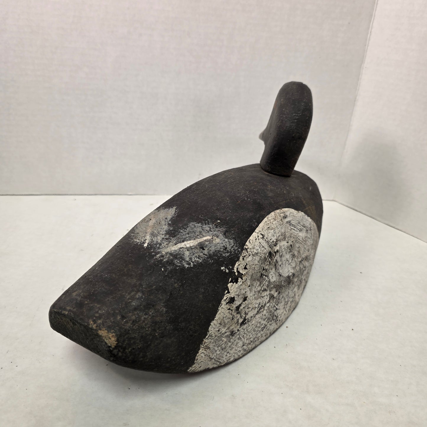 Primitive Folk Art Wooden Duck Decoy