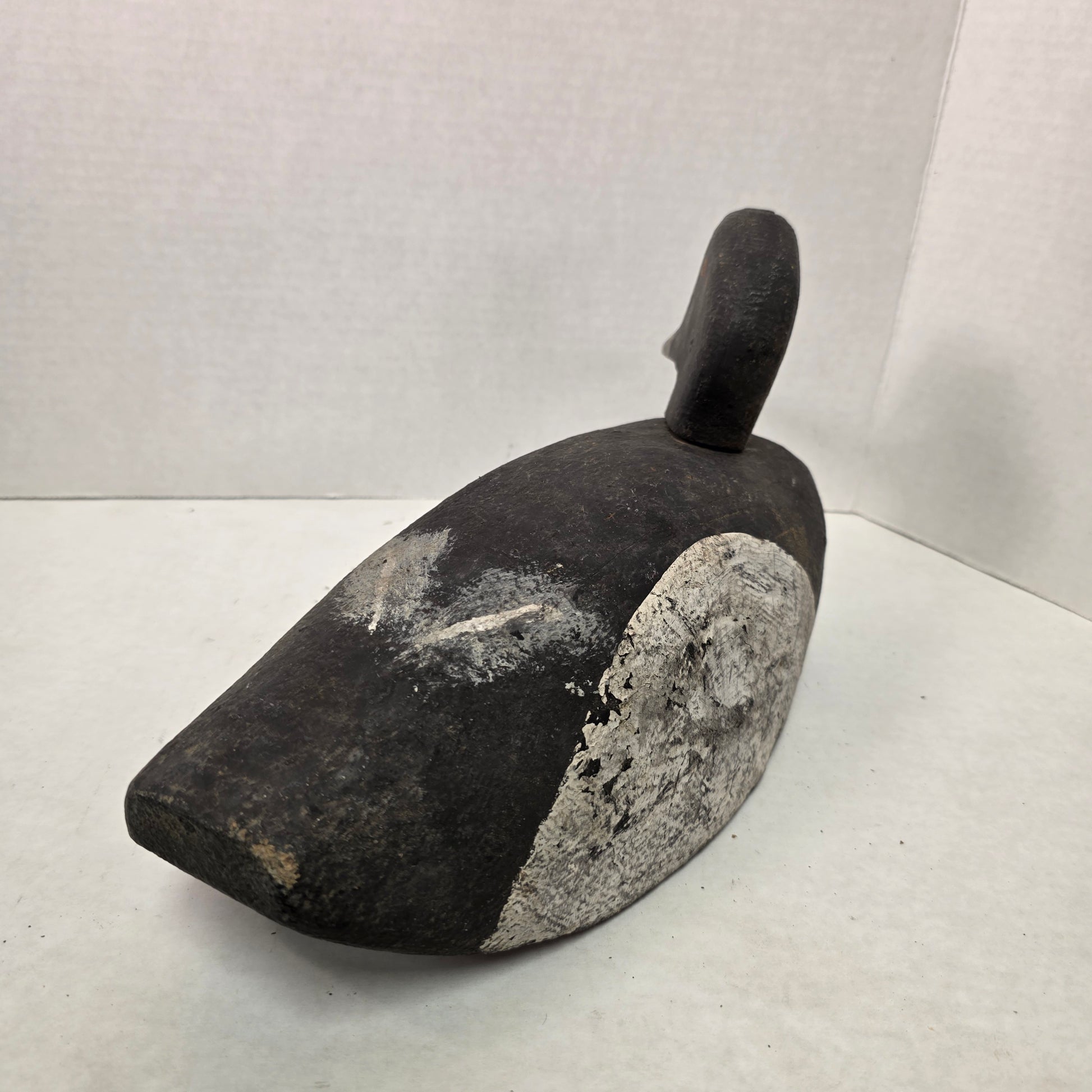 Primitive Folk Art Wooden Duck Decoy