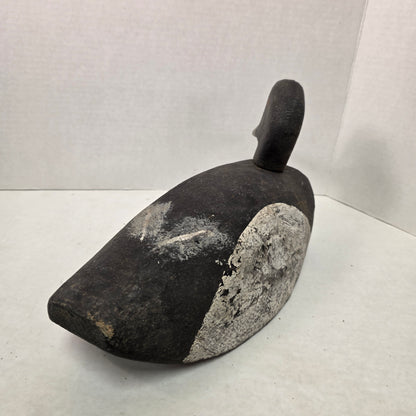 Primitive Folk Art Wooden Duck Decoy