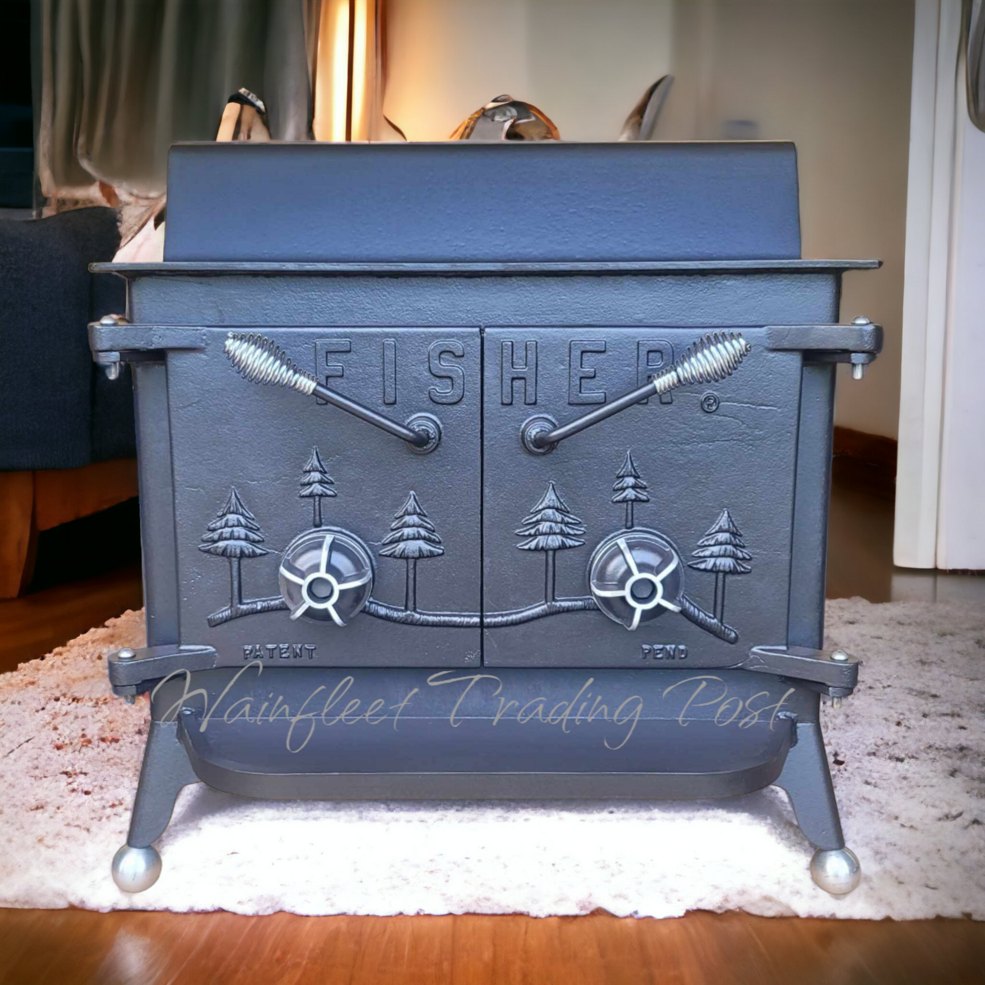 Fisher Stove Grandma Bear Wainfleet Trading Post 