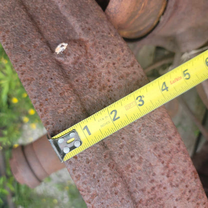 100 yr Old Portable Steam Engine Wheels