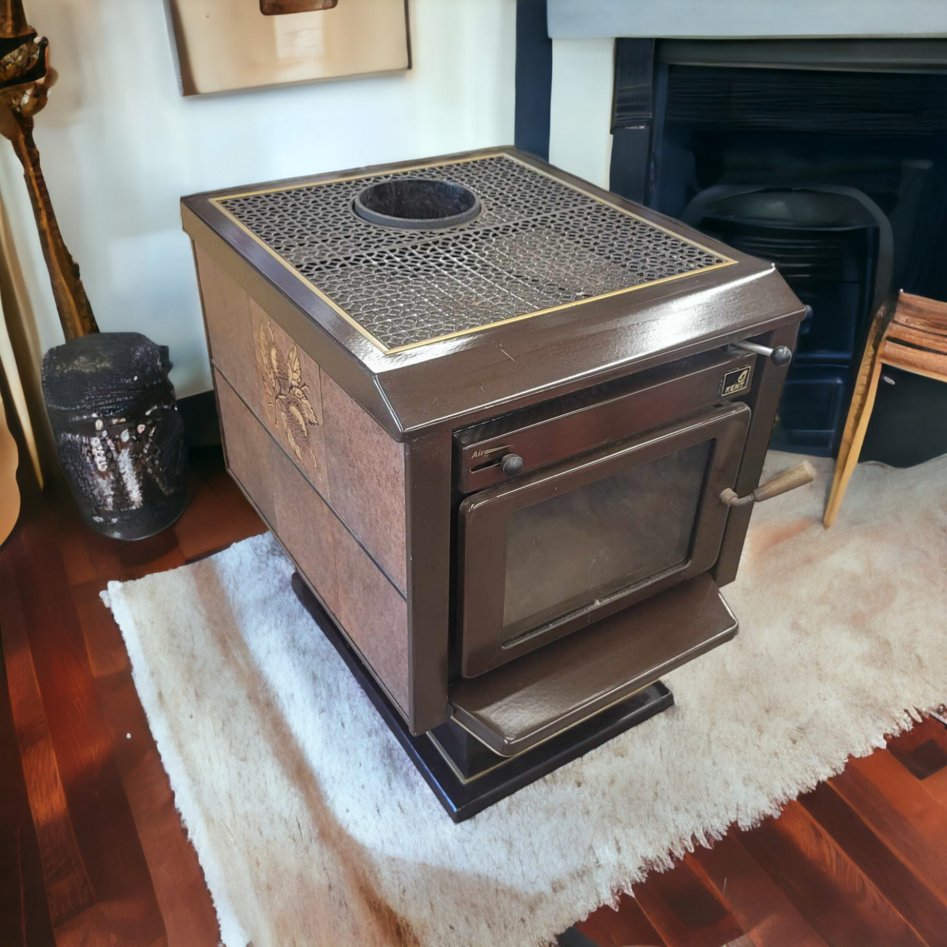 Kent Tile Fire Air Tight Wood Stove – Wainfleet Trading Post