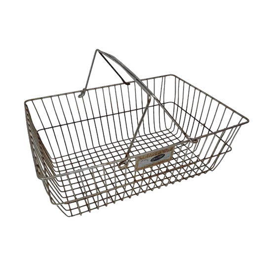 Vintage Wire Garden Harvest Basket Metal Basket Cari All Brand
