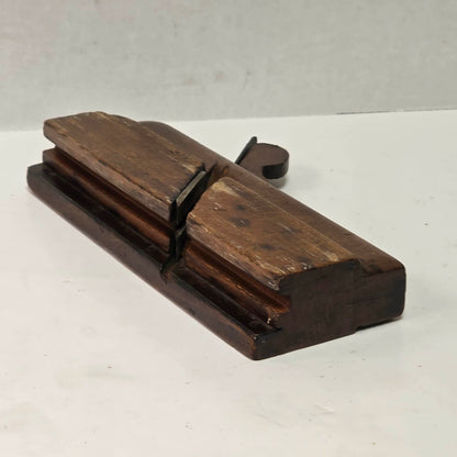 Antique A. Howland & Co. tongue molding plane with metal shoe.
