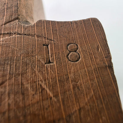 Antique Aiken & Son Hollow Plane No. 18, Sheffield