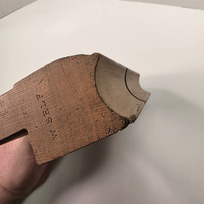 Antique Aiken & Son Hollow Plane No. 18, Sheffield