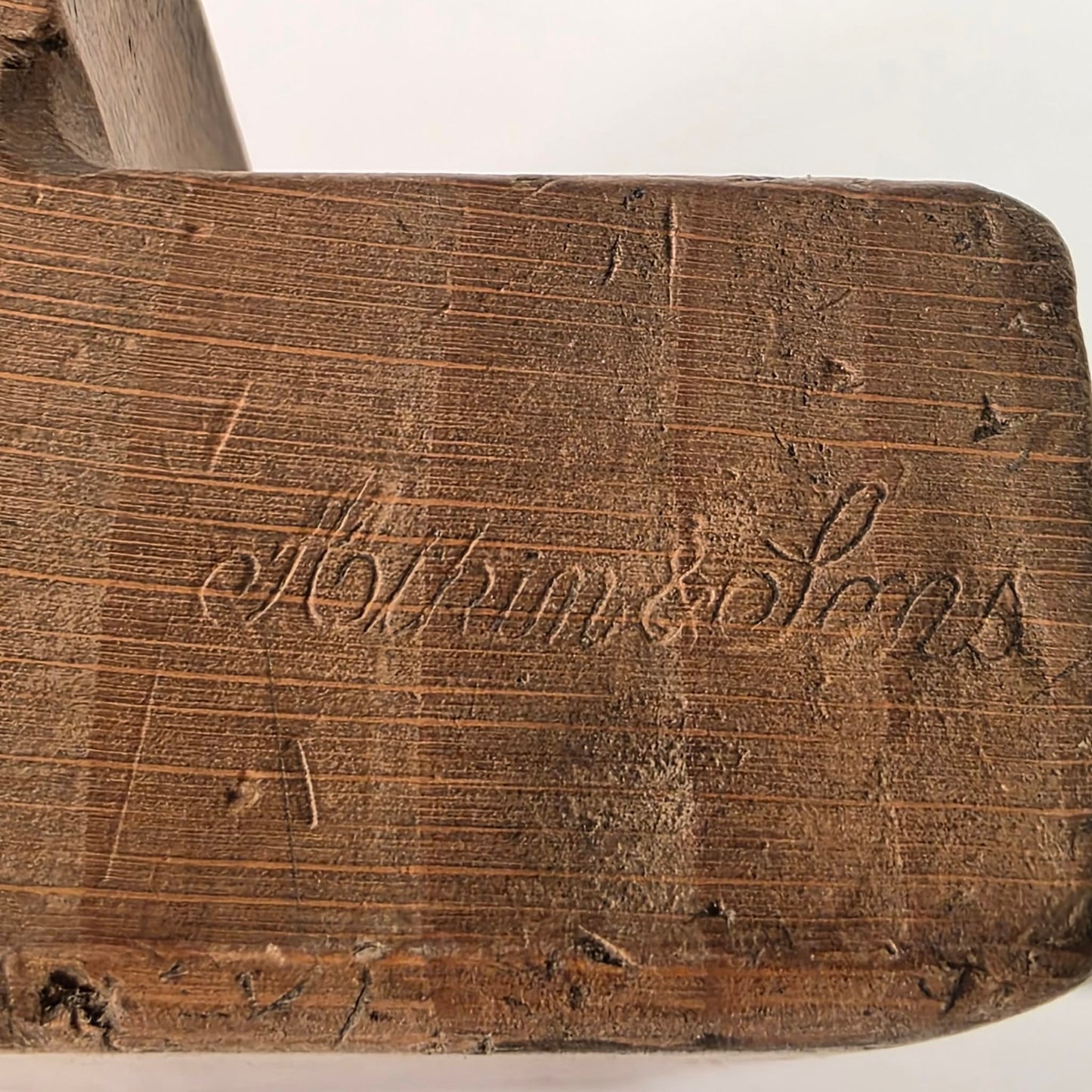 Antique Aiken & Son Hollow Plane No. 18, Sheffield