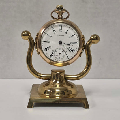 Antique American Waltham Watch Co pocket watch with gold filled Fortune case.

