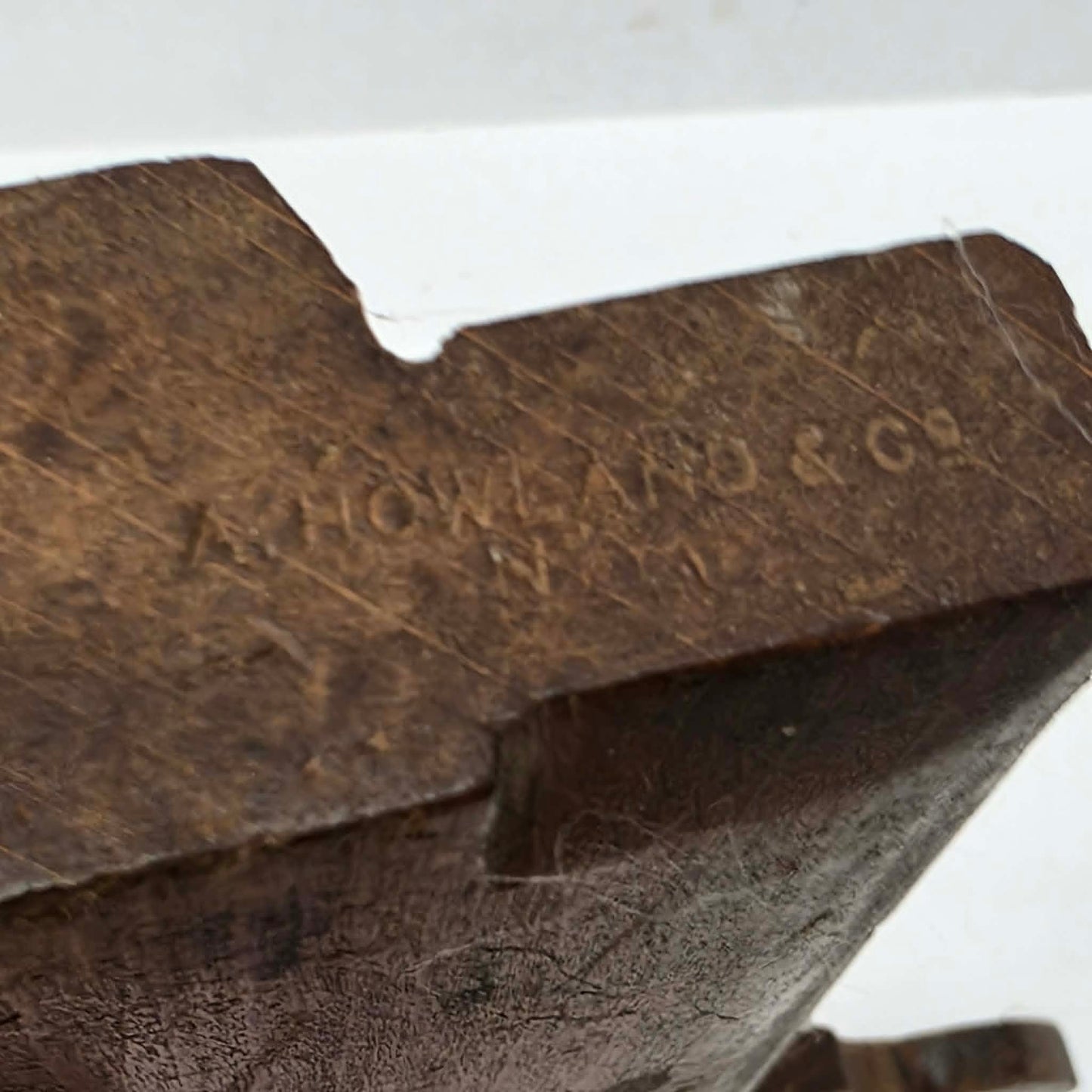 Antique A. Howland & Co. New York wooden 3/8 beading plane.
