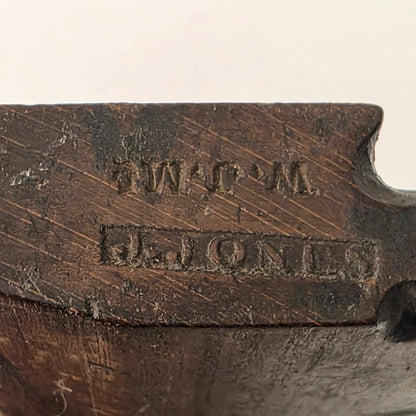Antique Bernard Round Bottom Plane 9”  J. Jones WJM Stamps