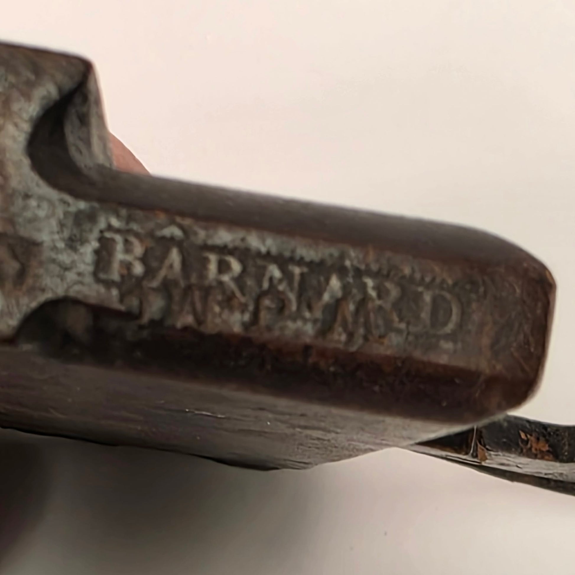 Antique Bernard Round Bottom Plane 9”  J. Jones WJM Stamps