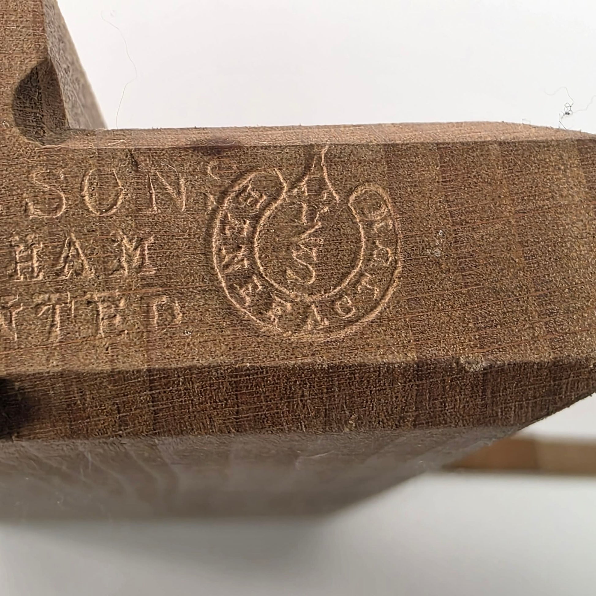 Antique Atkin & Son 1/8-Inch Beading Plane, Birmingham, Nottingham, Benefactum