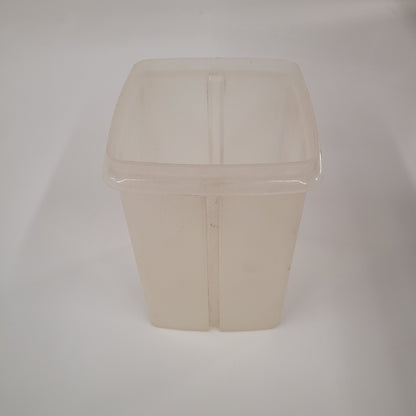 Vintage Tupperware Clear Square Replacement Container 1560-2