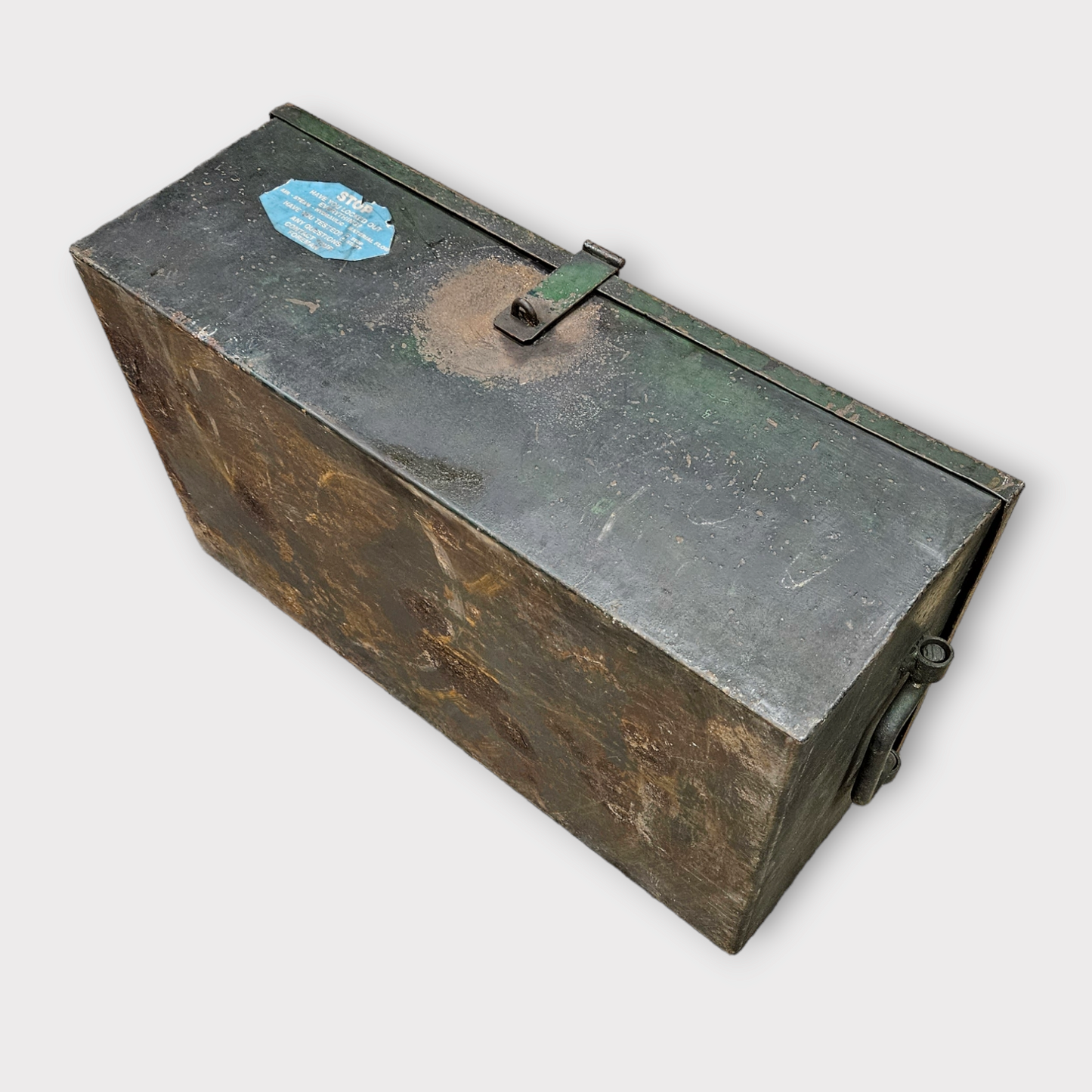 Extremely heavy-duty steel toolbox built for decades of dependable shop and industrial use.