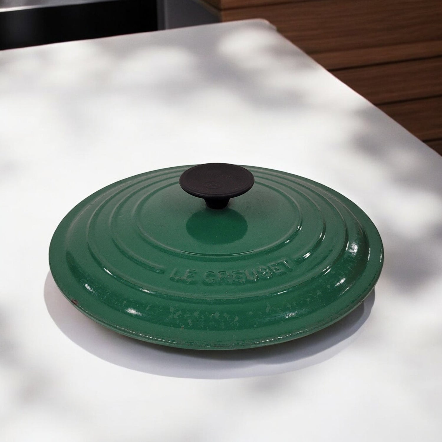 Vintage Green Le Creuset No24 Lid Made In France – Wainfleet