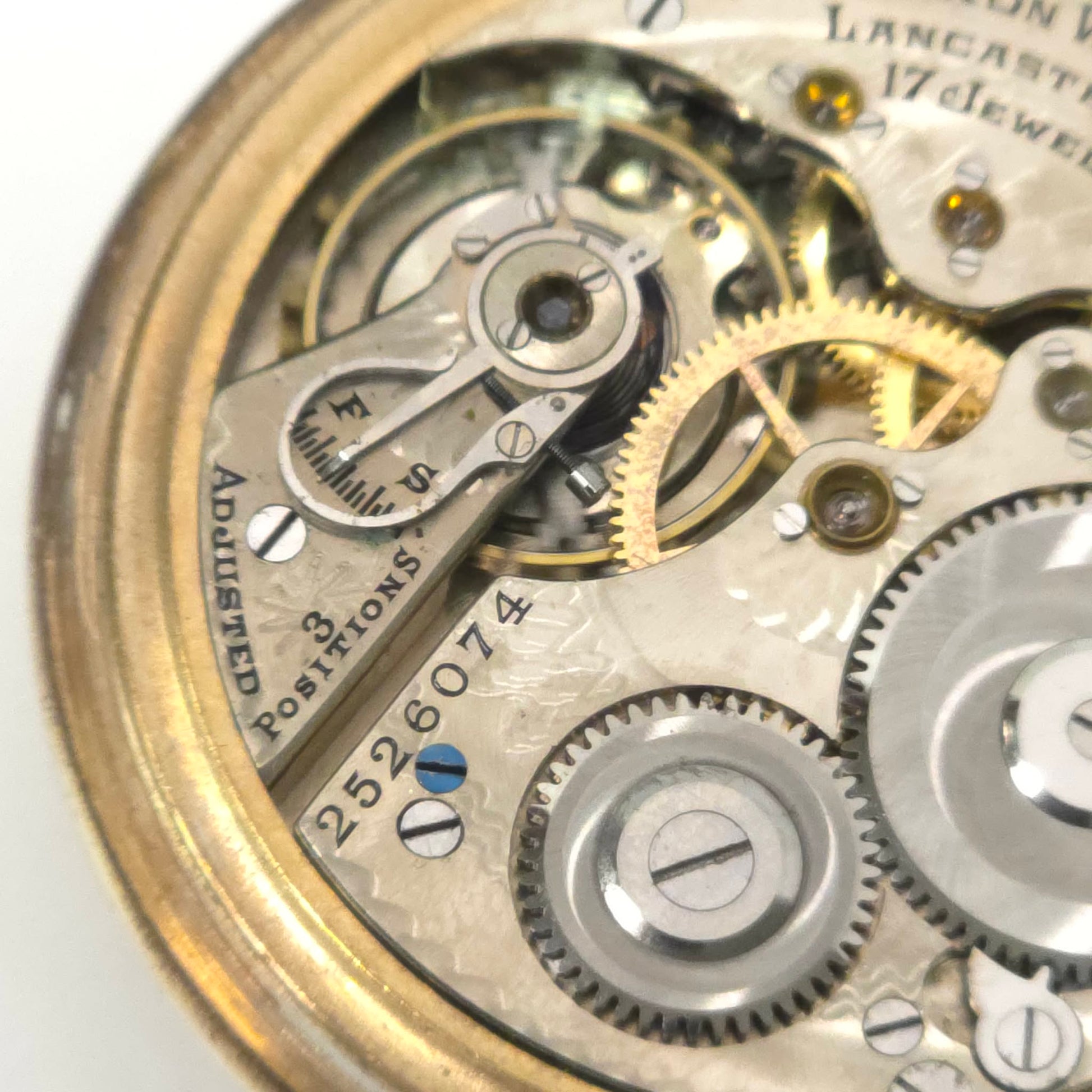 Hamilton 974 Railway Grade Pocket Watch 17 Jewels Gold Filled Keystone