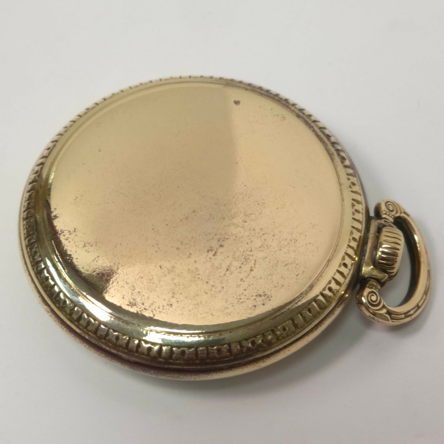 Hamilton 974 Railway Grade Pocket Watch 17 Jewels Gold Filled Keystone