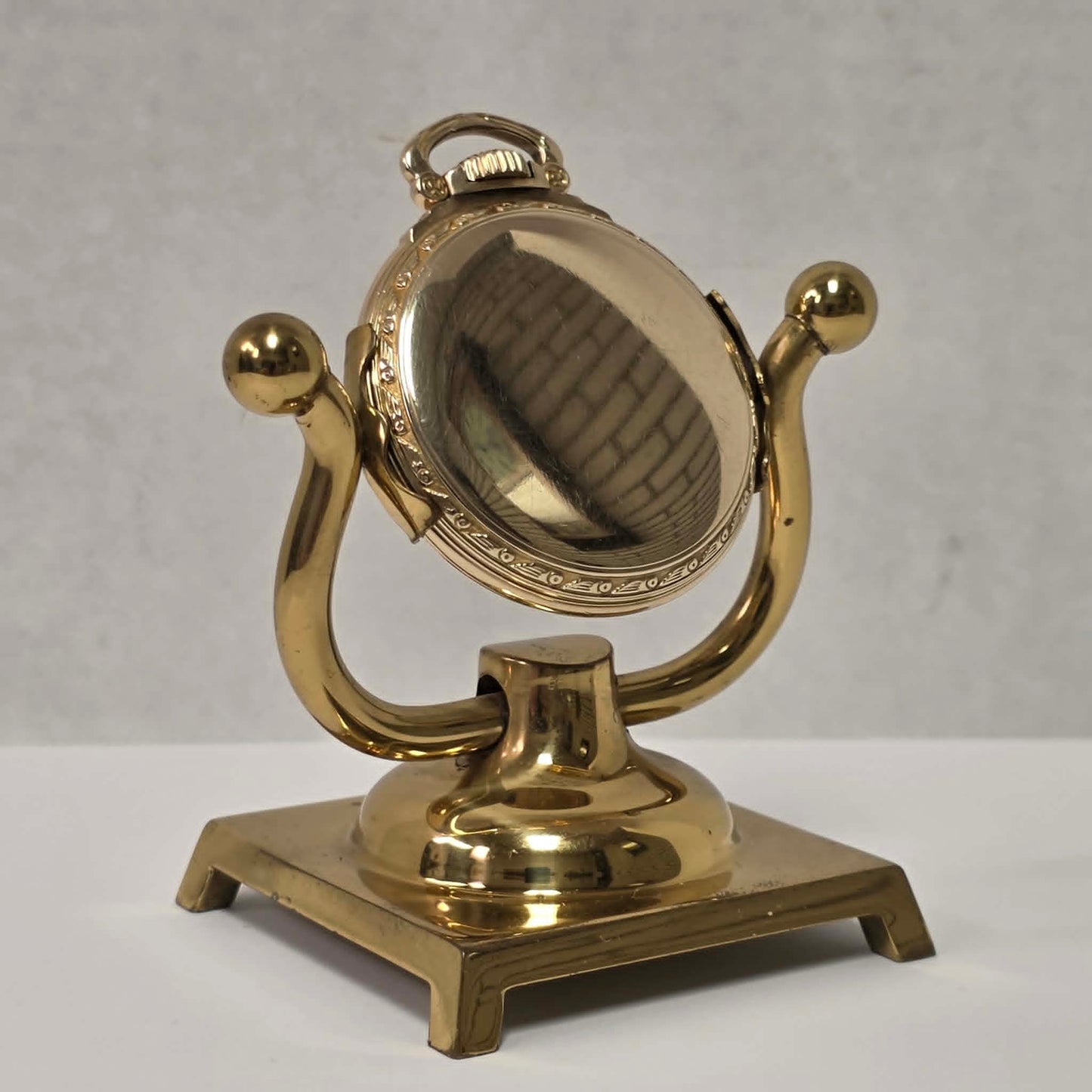 Hamilton 992B Railway Special Size 16 pocket watch with triple-sunk porcelain dial and original gold-filled scroll case.