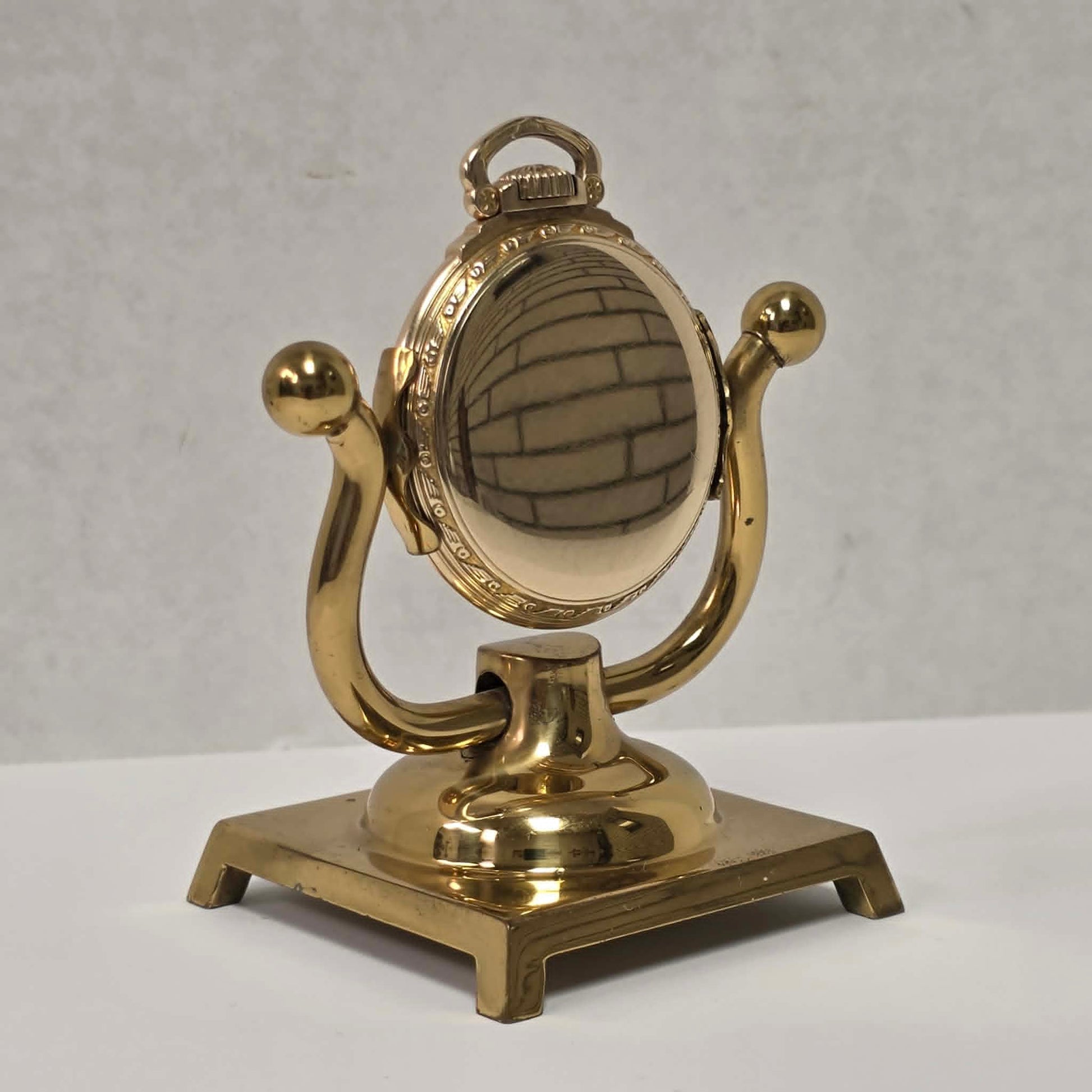 Hamilton 992B Railway Special Size 16 pocket watch with triple-sunk porcelain dial and original gold-filled scroll case.