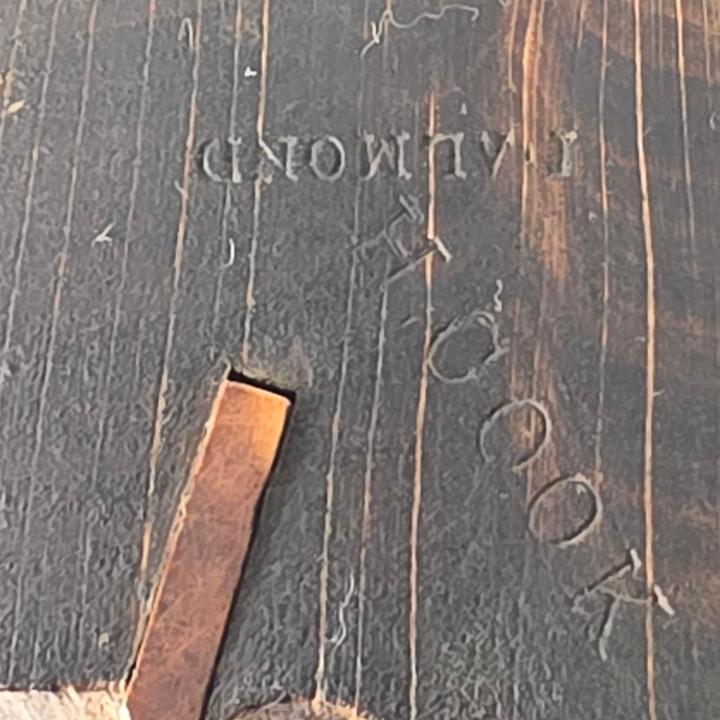 Antique H. Cook Beading Plane 9.5” | Vintage Woodworking Tool Signed I. Almond