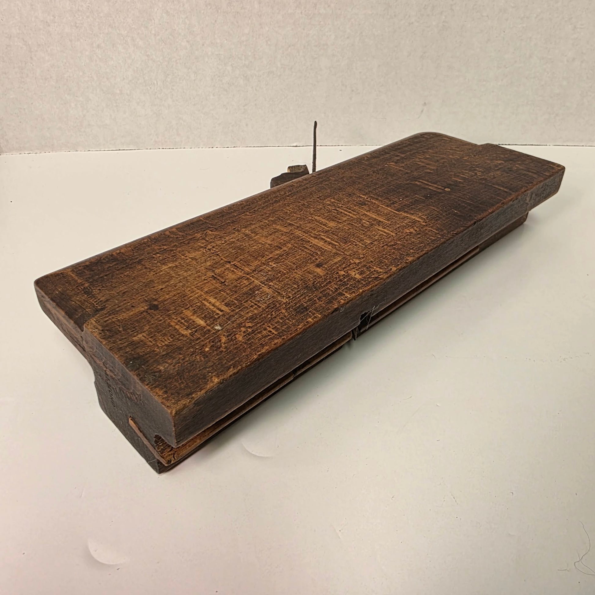 Antique H. Cook Beading Plane 9.5” | Vintage Woodworking Tool Signed I. Almond