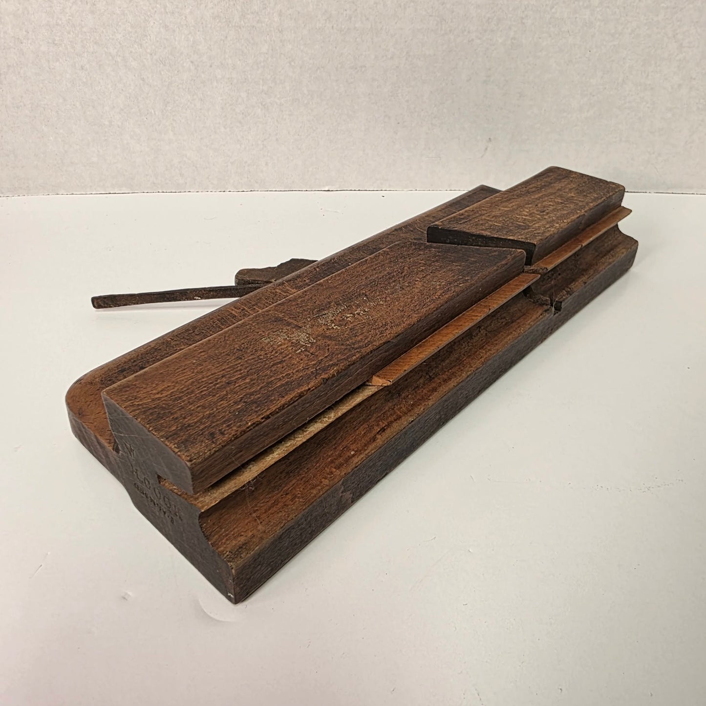 Antique H. Cook Beading Plane 9.5” | Vintage Woodworking Tool Signed I. Almond