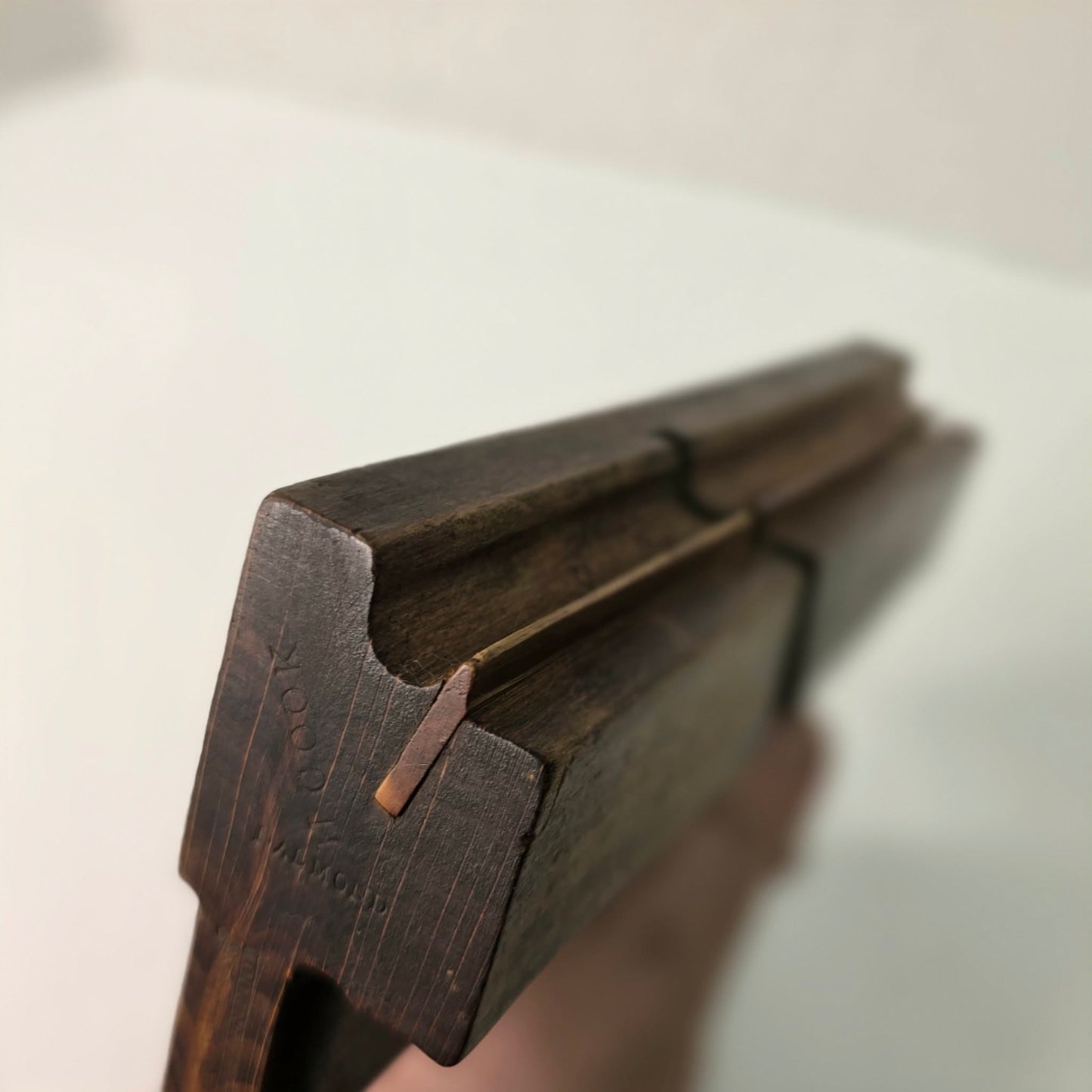 Antique H. Cook Beading Plane 9.5” | Vintage Woodworking Tool Signed I. Almond