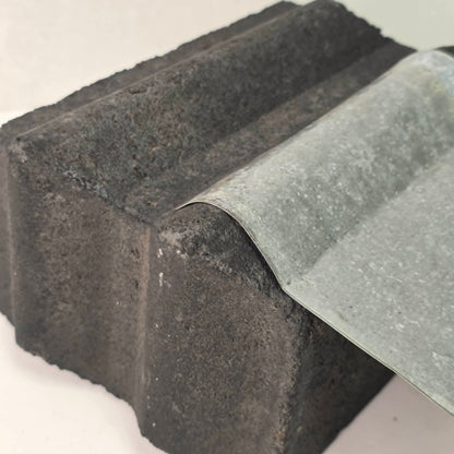 Heavy-duty iron swage block for precise metal shaping, 28 lbs.
