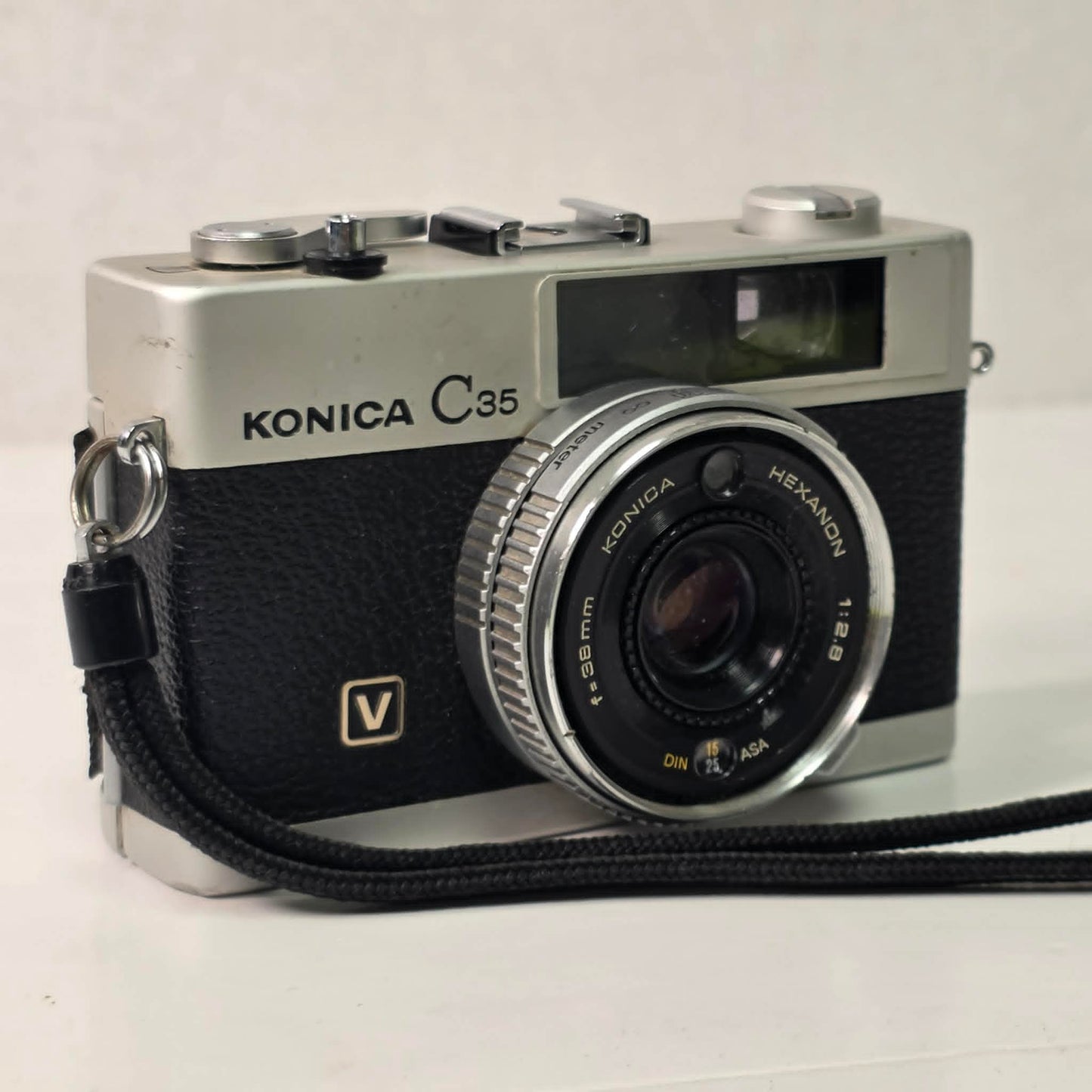 Vintage Konica C35 Hexanon 35mm Film Camera – Street Photography
