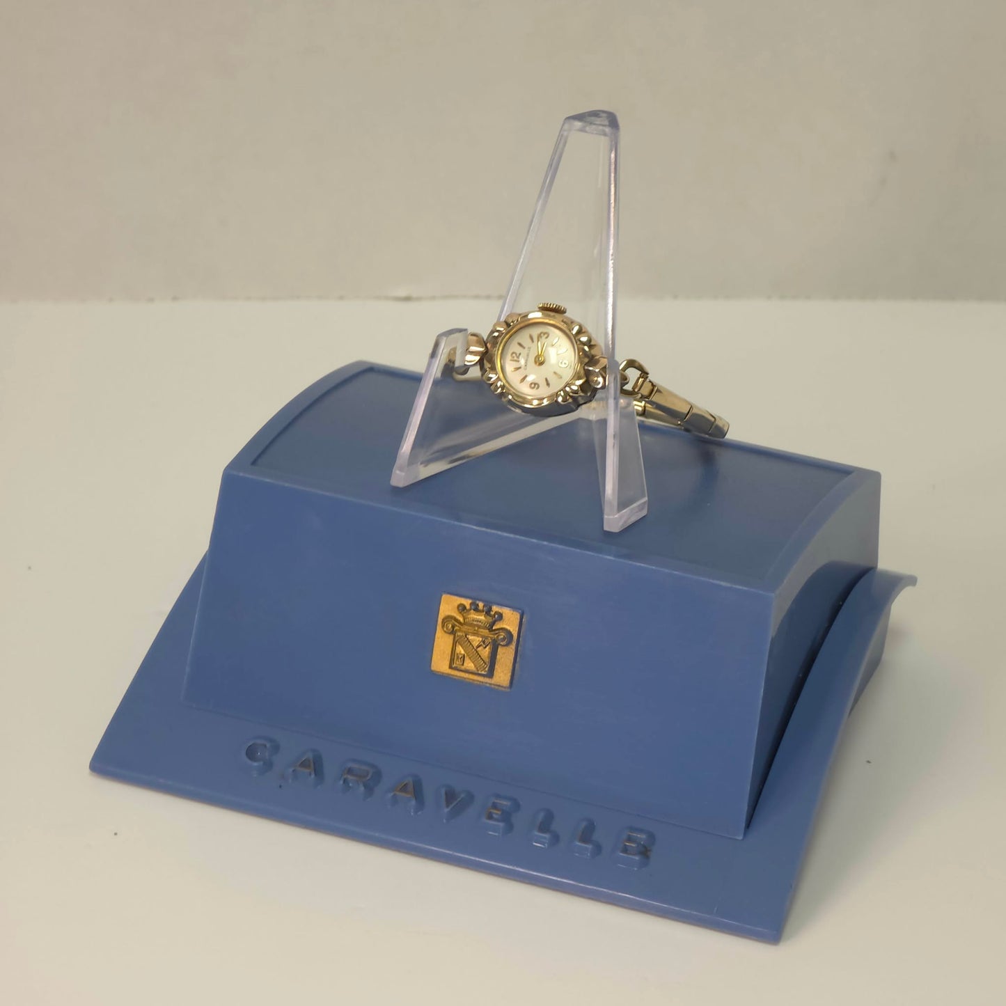 Ladies Bulova Caravelle Gold Filled Wristwatch 1950s Vintage Timepiece Original Case