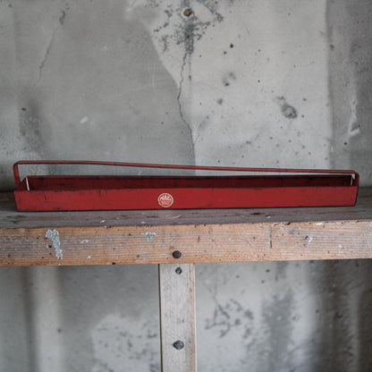Vintage MAC Tools toolbox side hanger socket tray holder for mechanic tool storage.
