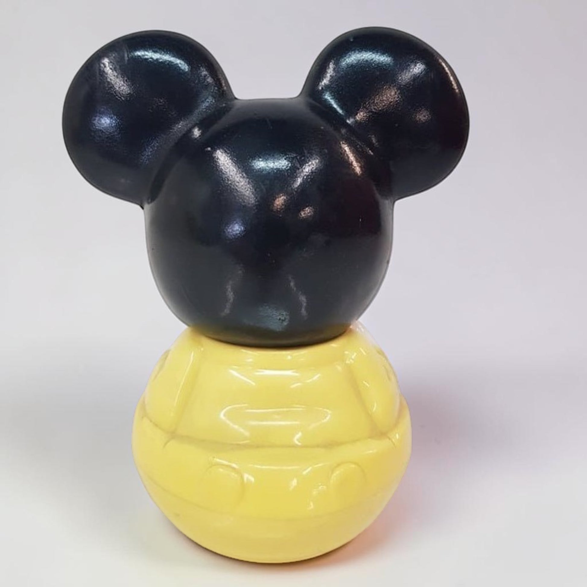Vintage Mickey Mouse Roly Poly Toy 1984