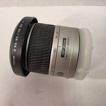 Minolta Maxxum AF 28–80mm f/3.5–5.6D Camera Lens