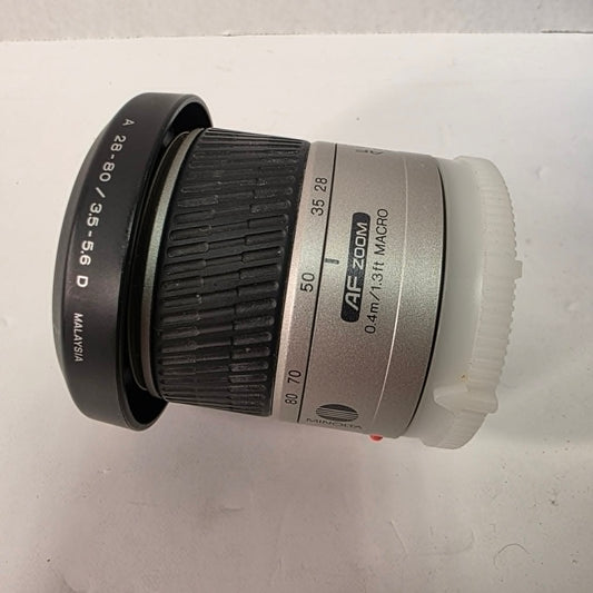 Minolta Maxxum AF 28–80mm f/3.5–5.6D Camera Lens