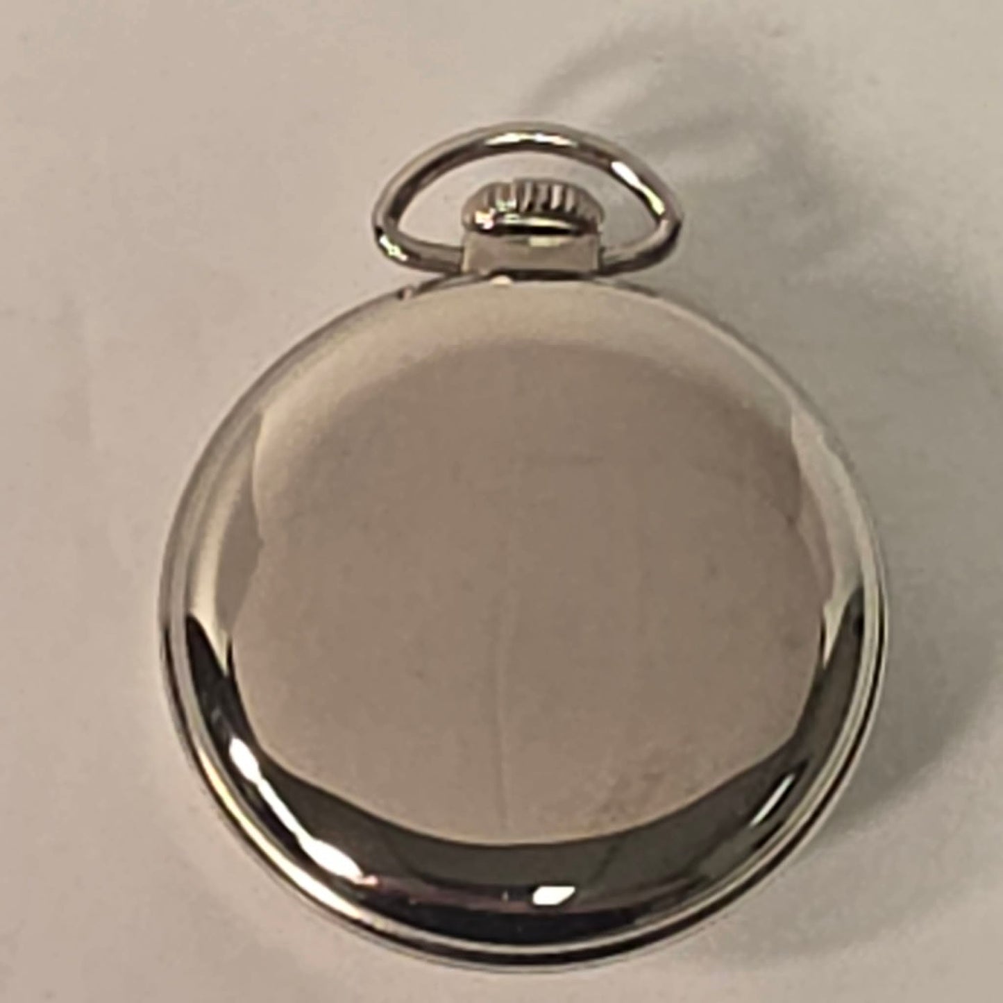 Vintage NAWCC Lake Erie Chapter 28 pocket watch in original cardboard packaging, 32nd National Convention Ohio, mint condition collectible watch.