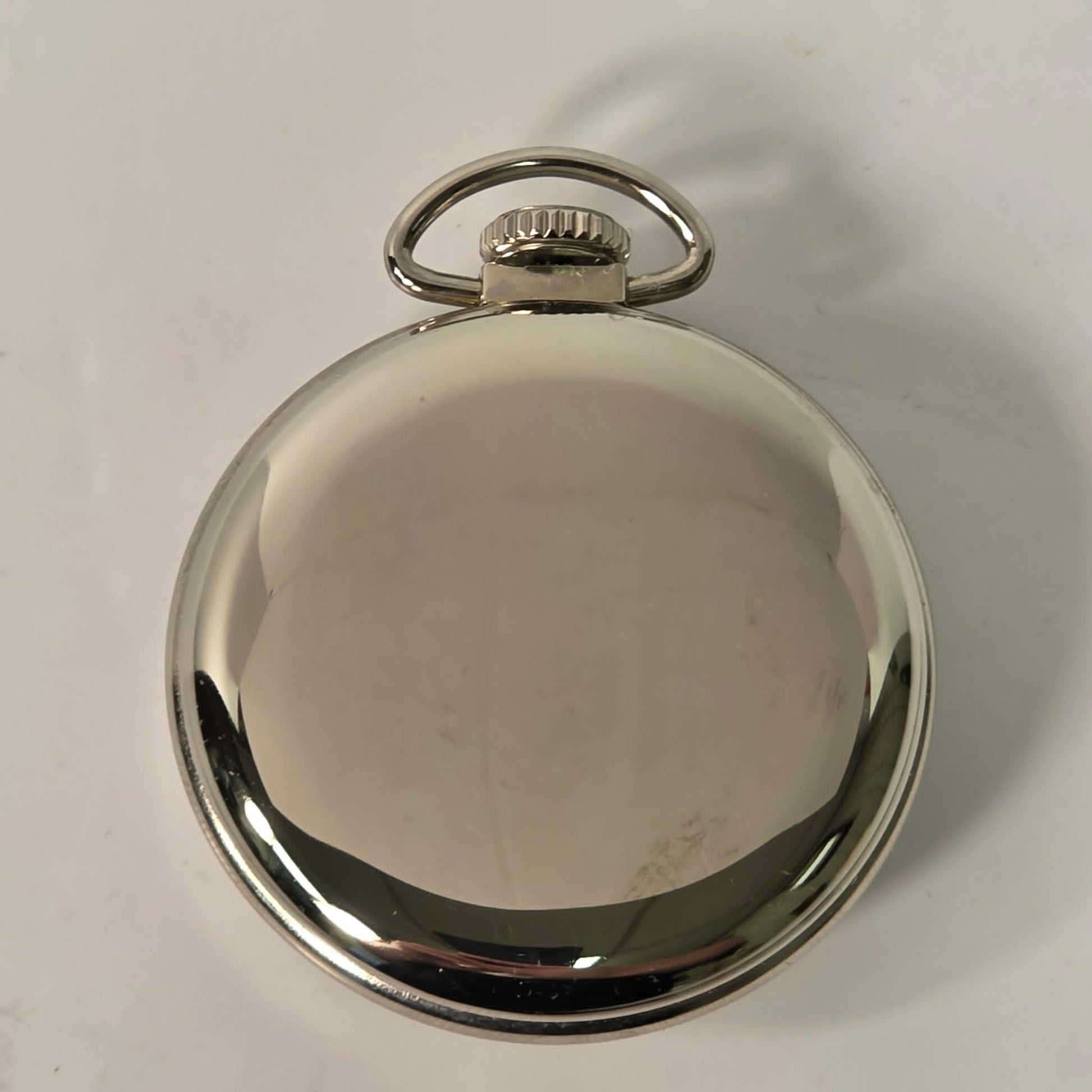 Vintage NAWCC Lake Erie Chapter 28 pocket watch in original cardboard packaging, 32nd National Convention Ohio, mint condition collectible watch.