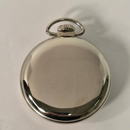 Vintage NAWCC Lake Erie Chapter 28 pocket watch in original cardboard packaging, 32nd National Convention Ohio, mint condition collectible watch.