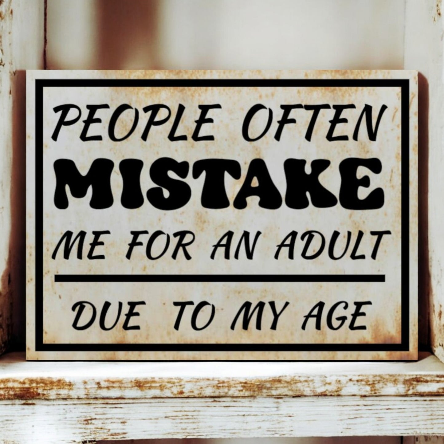 People Often Mistake Me For An Adult Due To My Age