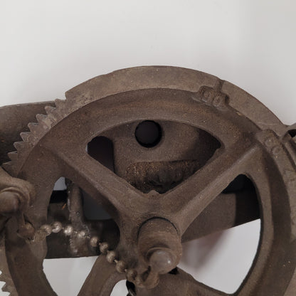 Antique Holsclaw Bros Handy 5/8" Geared Pipe Bender No 2