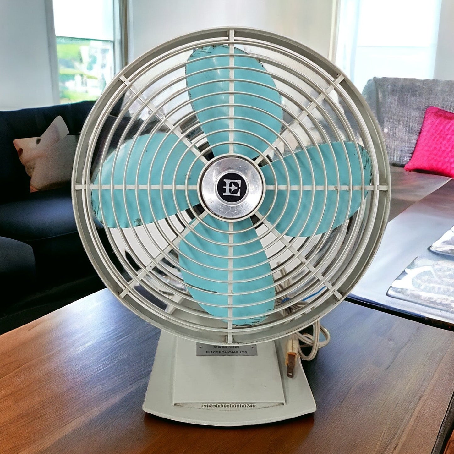 Powder Blue Electrohome Fan