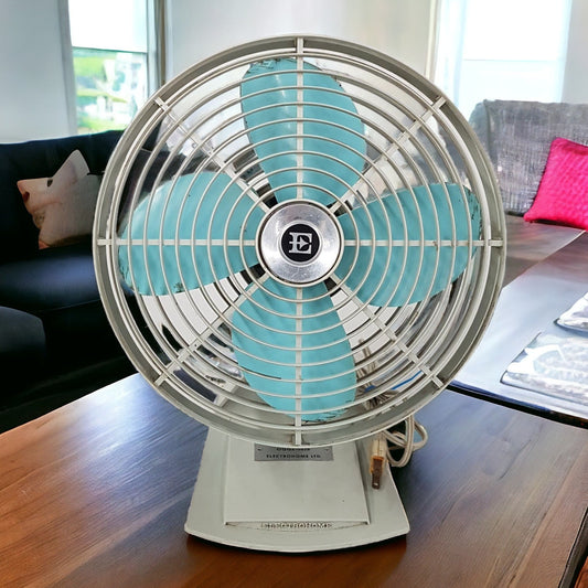 Powder Blue Electrohome Fan