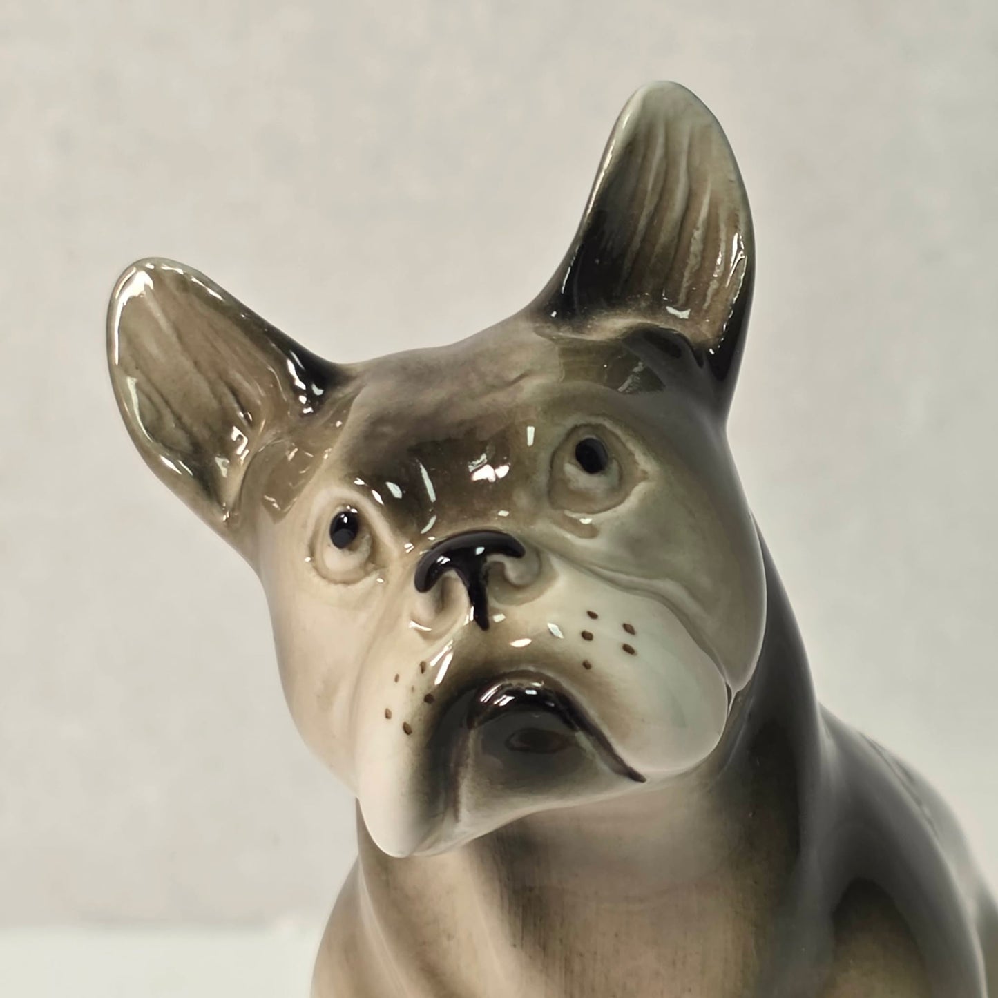 Royal Dux Bohemia Bulldog Figurine