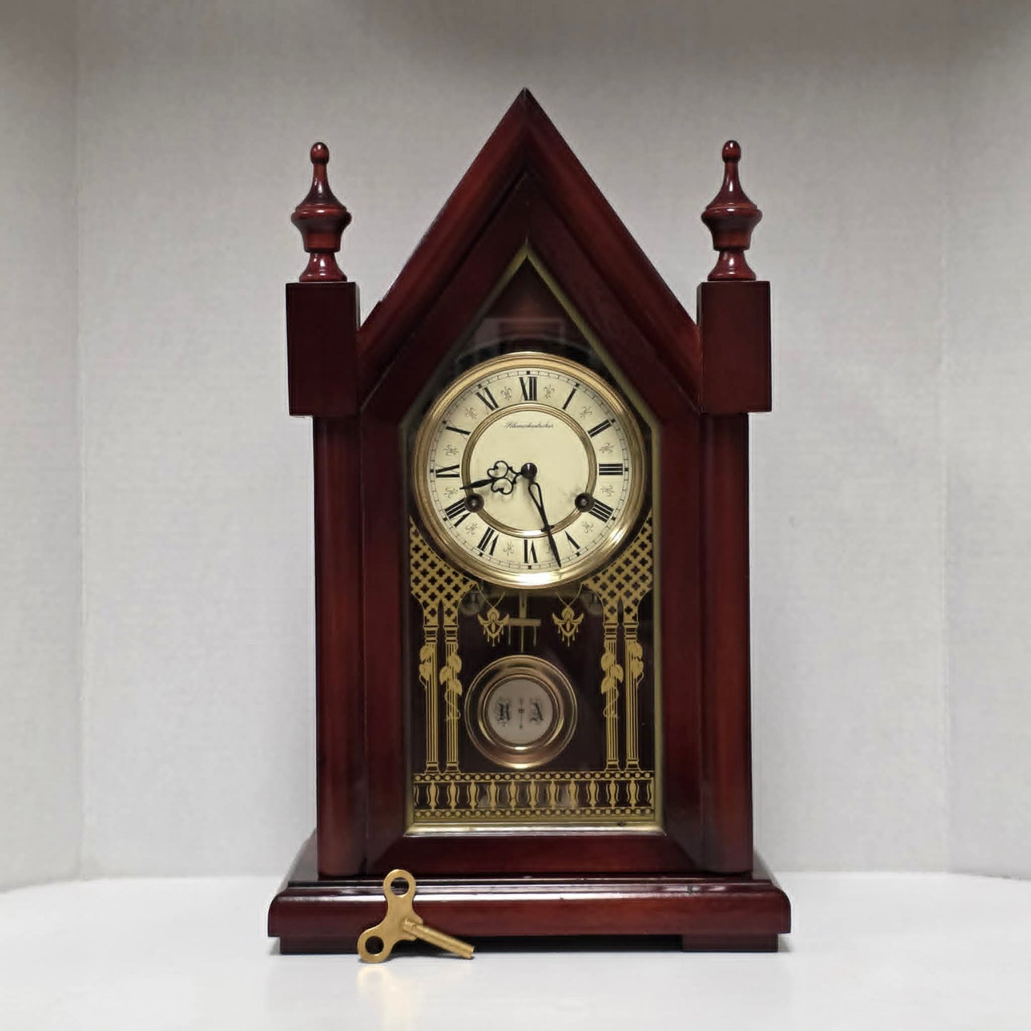 Schmeckenbecher German steeple clock