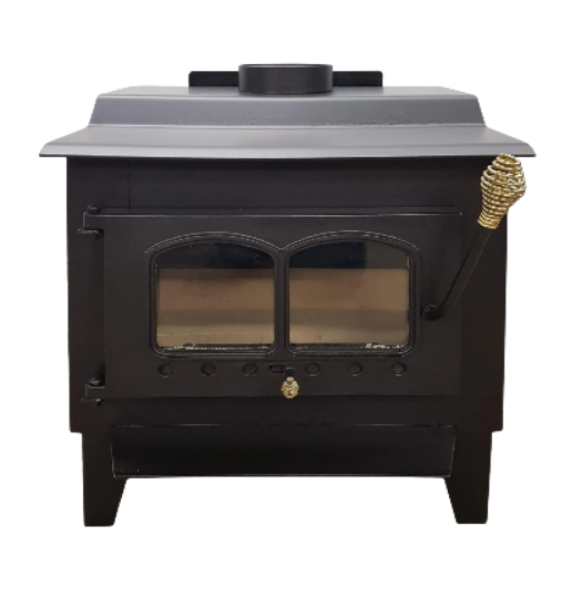 Century Air Tight Wood Stove Small With Glass Door TINY HOUSE - Wainfleet Trading Post