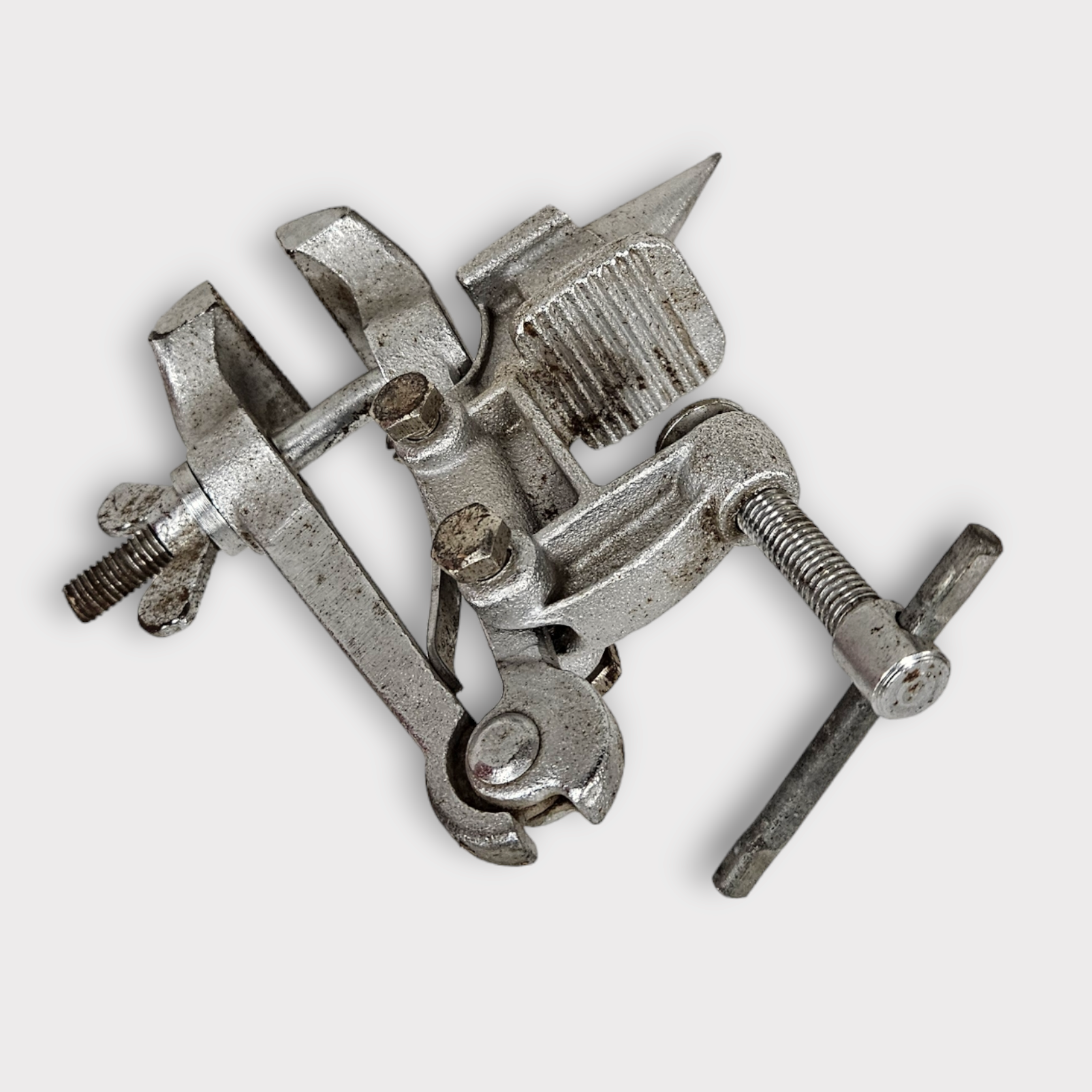 Small Precision Bench Mounted Jewelry Vice and Anvil - Wainfleet Trading Post