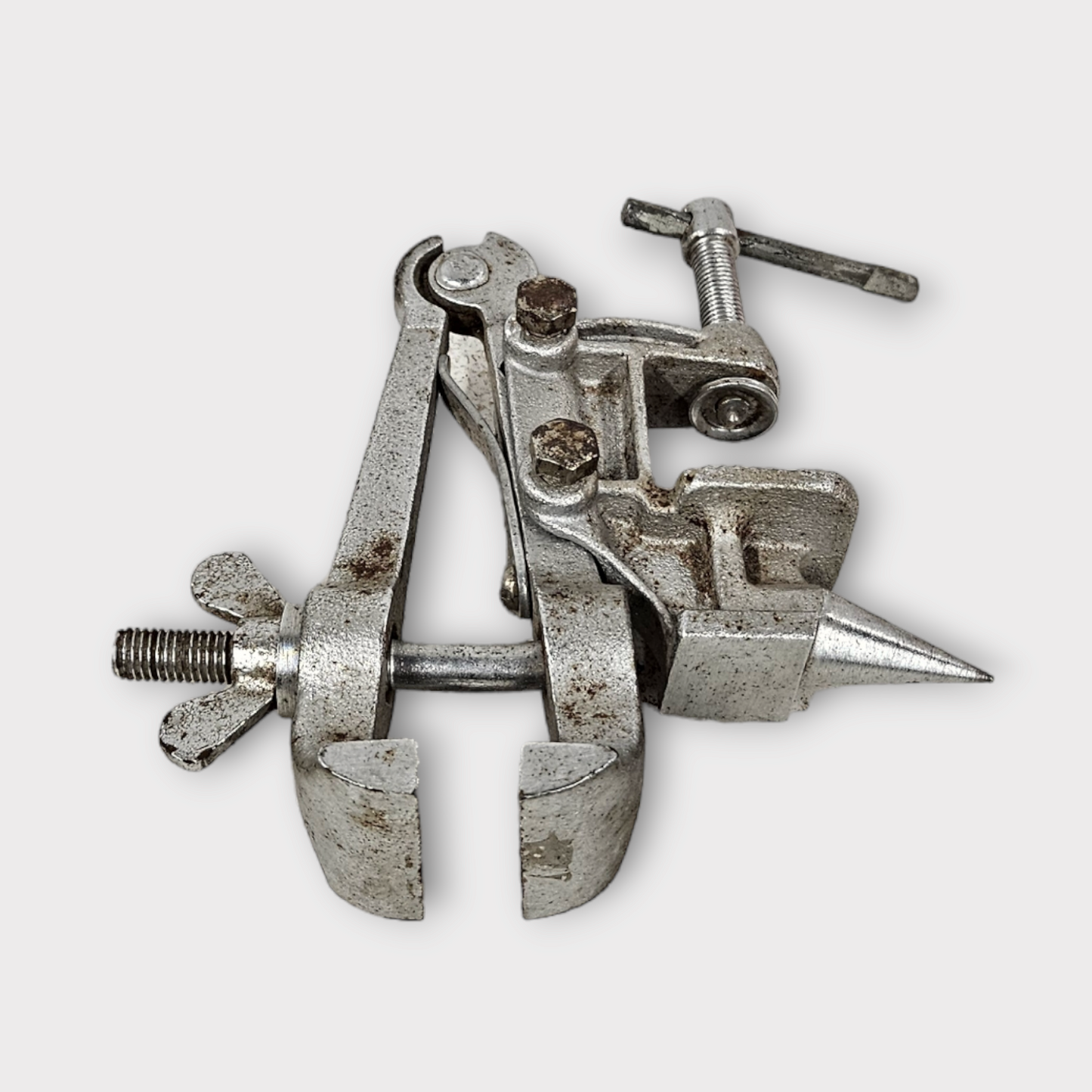 Small Precision Bench Mounted Jewelry Vice and Anvil - Wainfleet Trading Post