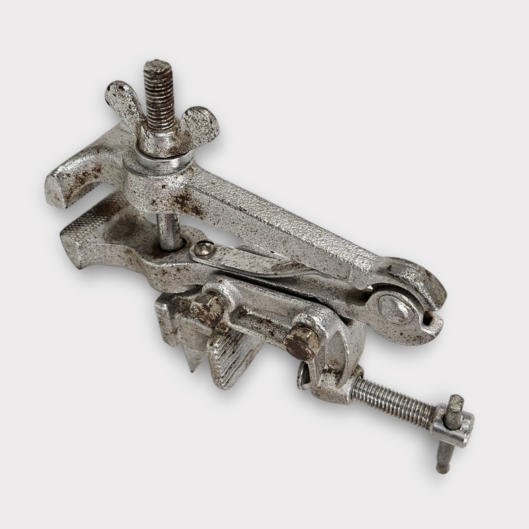 Small Precision Bench Mounted Jewelry Vice and Anvil - Wainfleet Trading Post