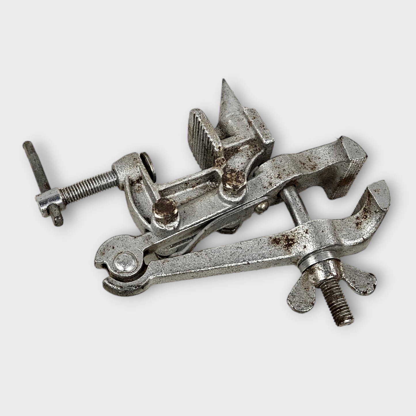 Small Precision Bench Mounted Jewelry Vice and Anvil - Wainfleet Trading Post